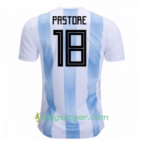 Billige Fotballdrakter Argentina Pastore 18 VM 2018 Hjemmedraktsett